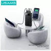 Powerbanka usams PB80 PD20W 10000mAh — prenosná nabíjačka, čierna