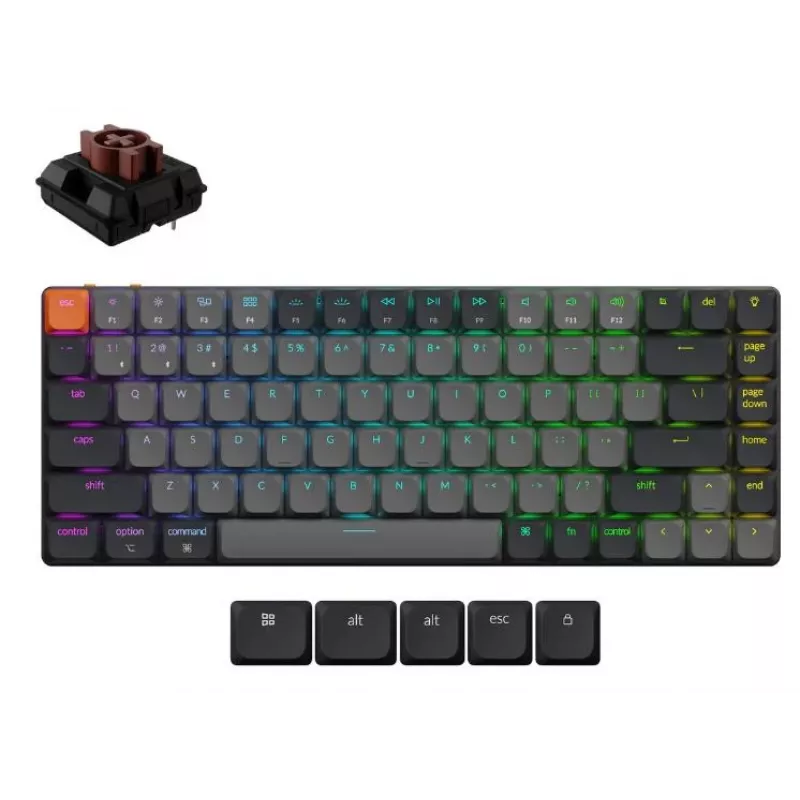 Klávesnica Wrl K3 RGB/čierna K3X-B3 Keychron