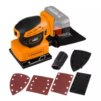Excentrická brúska NEO tools Energy+ 18V 3-in-1