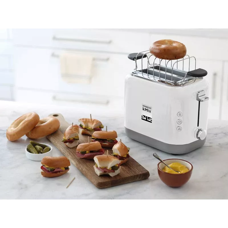 Hriankovač Kenwood Electronics TCX751WH 2 plátky 900 W biely