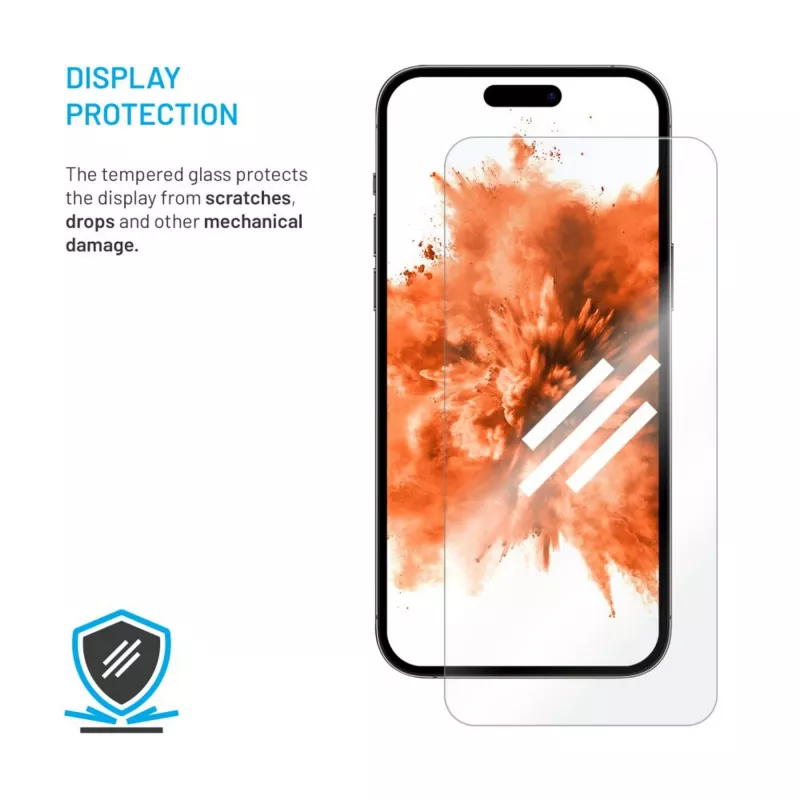 Fixed ochranná fólia displeja | Apple | iPhone Air | tvrdené sklo | transparentná | 2.5D