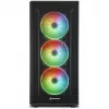 PC skriňa Sharkoon TG6M RGB Tower čierna