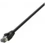 LogiLink CQ8073S RJ45 sieťový kábel, patch kábel CAT 8.1 S/FTP 5,00 m čierny bezhalogénový 1 ks