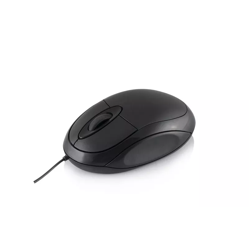 Logic Lm-11 - myš - optická - káblová - USB - čierna