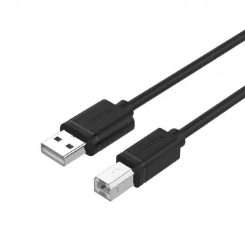 UNITEK Y-C421GBK USB kábel 5 m USB 2.0 USB A USB B čierny