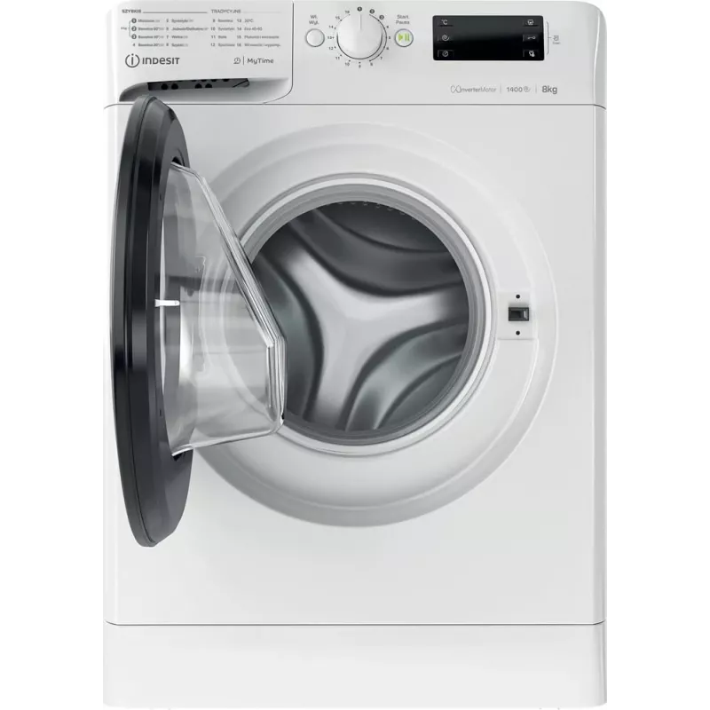Práčka INDESIT MTWE81495WBPL 8 kg, 1400 ot/min, energetická trieda B