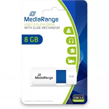 USB flash disk MediaRange 8 GB USB Type-A 2.0 MR971