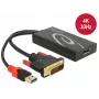 Kábel DVI 24+1 + USB-A/Displayport 20p DeLOCK 62596