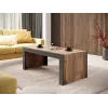 Cama MILA lavica/stolík 120x60x50 dub wotan + antracit