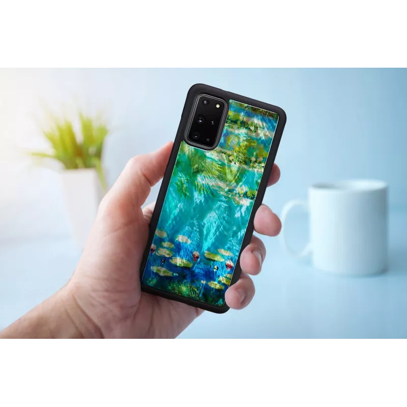 Puzdro na telefón iKins pre Samsung Galaxy S20+ — čierny dizajn lekien