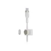 Belkin BOOST CHARGE - Lightning kábel - 24 pin USB-C samec na Lightning samec - 1 m - biely - pre Apple iPad/iPhone/iPod (Lightning)