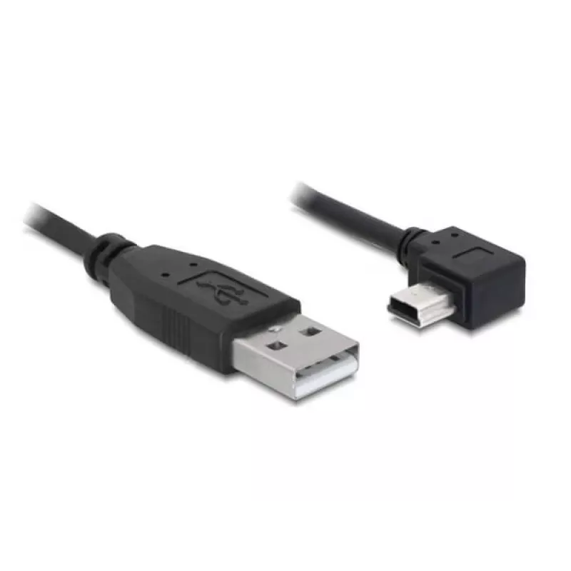 USB kábel DeLOCK 82684 USB 2.0 5m USB A Mini-USB B čierny