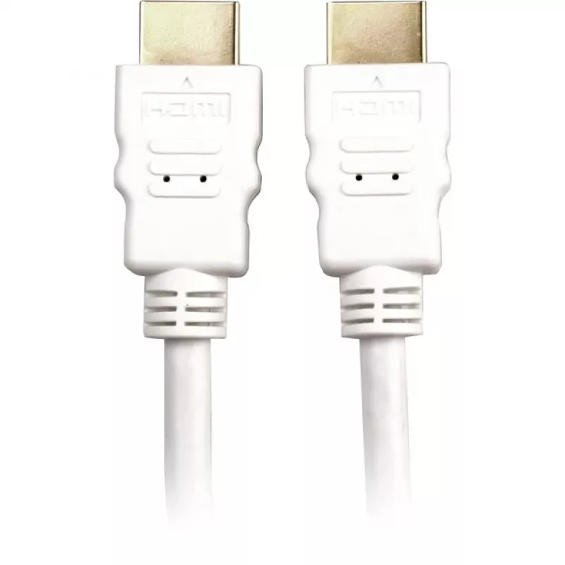 High Speed HDMI kábel s Ethernetom biely, 2 metre