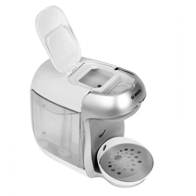 Kávovar KLEIN Bosch Tassimo 9231 – hračkársky kávovar, strieborný, detské hranie rolí