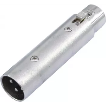 XLR adaptér Omnitronic 3-pol konektor samec na 5-pol konektor samica, model 30226575