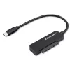 QOLTEC SATA adaptér 52269 pre 2,5-palcový disk na USB-C, podporuje až do 2 TB