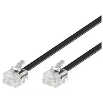 Telefónny kábel Microconnect MPK182 RJ-11 RJ-11 2m čierny