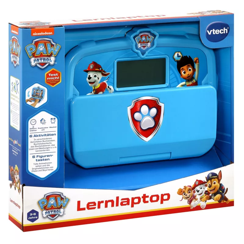 PAW Patrol vzdelávací laptop, vzdelávací počítač modrý