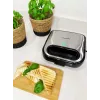 Sendvičovač BLAUPUNKT SMS501 — sendvičovač/gril, 750 W, nepriľnavé platne, kompaktný v čiernej