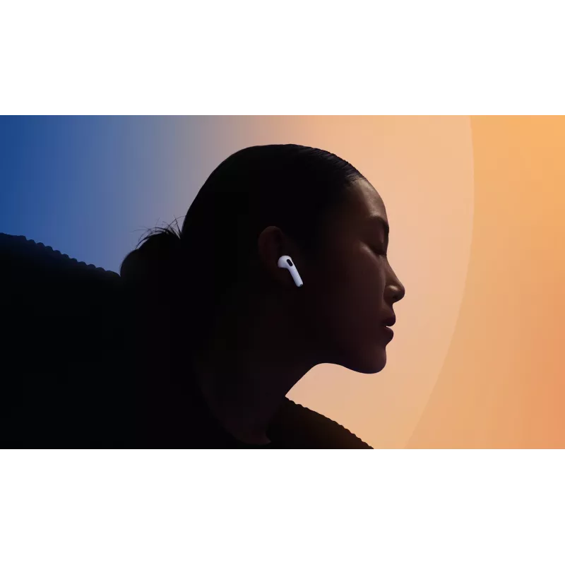 Apple AirPods 4 Headset bezdrôtový In-Ear hovory/hudba/šport/každodenné použitie Bluetooth biela