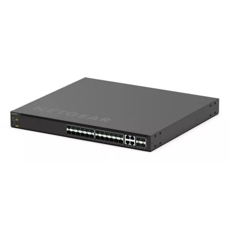 NETGEAR MSM4328F managed L3 10G Ethernet (100/1000/10000) 1U čierny