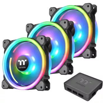 Thermaltake Ring Trio 14 ARGB 140mm ventilátor do skrine – balenie 3 ks