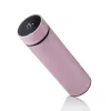 Extralink Smart Travel Mug ružový, termoska s LED displejom