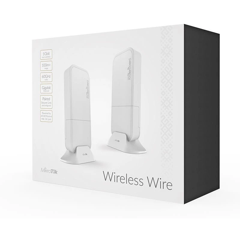 Mikrotik RBWAPG-60ADKIT bezdrôtový prístupový bod 1000 Mbit/s biely Power over Ethernet (PoE)