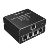 Ethernet mini switch QOLTEC 52293 1x4 RJ45, neřízený sieťový rozbočovač 1-in 4-out