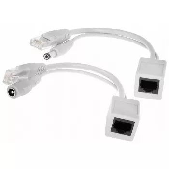 Extralink 1-portový PoE injektor, PoE injektor a splitter, 100 Mb/s