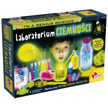 Vzdelávacia sada Liscianigiochi Im A Genius Laboratórium temnoty 304-PL83879 (vedecká súprava)