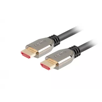 Lanberg CA-HDMI-30CU-0010-BK kábel HDMI 1m HDMI Type-A (štandard) 8K 60Hz