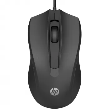 HP Káblová myš 105, obojručná, optická, USB Type-A, 1600 DPI, čierna