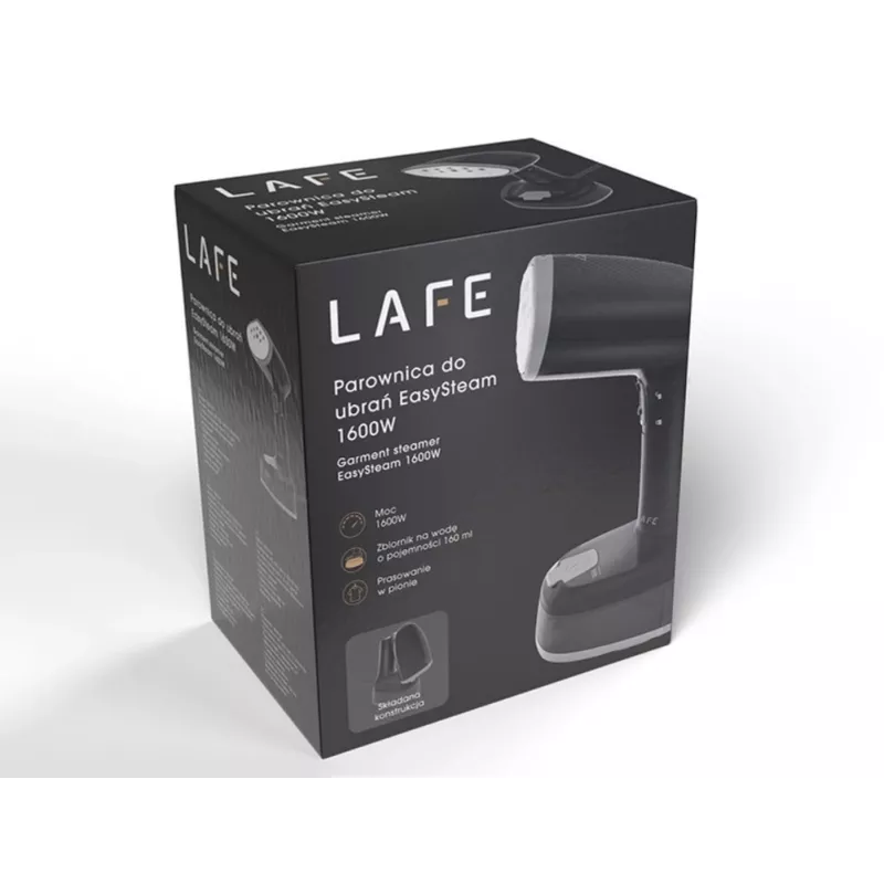 Lafe EasySteam LAFZEL47580 naparovač odevov, 1600 W, čierny