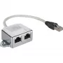Wentronic Goobay rozbočovač káblov (Network Doubler), CAT Y-adapter - prepojenie 2 x CAT 5 Ethernet, tienený (68908)