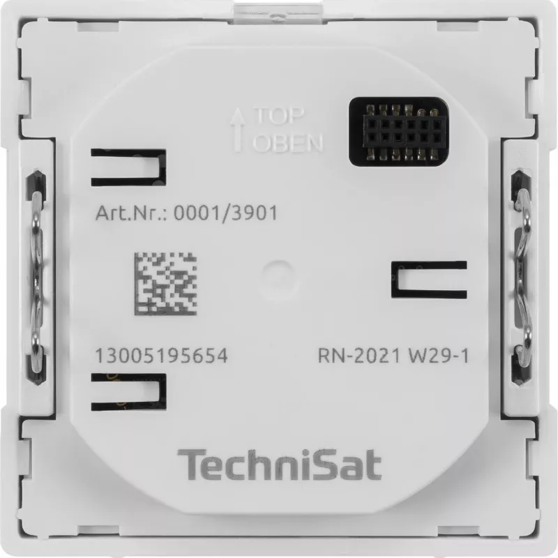 TechniSat DigitRadio UP 55 - DAB rádio - 2 x 2 Watt - biela (0001/3901)