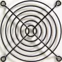 Mriežka ventilátora bez výrobcu FGR-92B — kovová ochranná mriežka 92 mm pre chladiace ventilátory