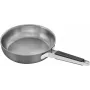Indukčná panvica na vyprážanie ZWILLING PURE 24 cm, plochá, sivá