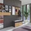 Topeshop GAR PARMA ANT/ART skriňa do predsiene