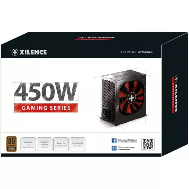 Napájací zdroj Xilence Performance A+ XN213 450 W
