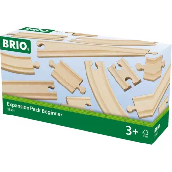 Brio World malý sortiment koľajníc, železnica