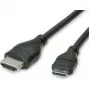 ROLINE HDMI High Speed kábel s Ethernetom - HDMI s Ethernet káblom - mini HDMI (M)