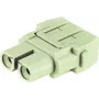 Crimp modul samica Harting 09140023102, dimenzovaný 40 A, modul konektora samica crimp