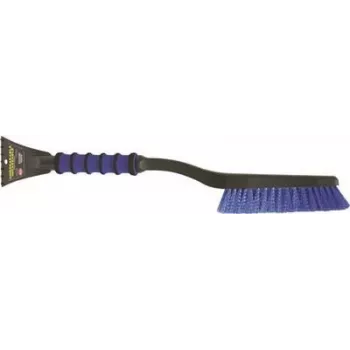 Škrabka na ľad PETEX 45040000 s rukoväťou 66 cm, mäkkou rukoväťou a kefou