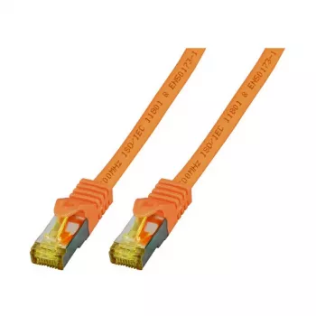 EFB-Elektronik RJ45 patch kábel Cat.6A S/FTP LSZHCat.7 nezakončený kábel oranžový 0,5 m Výrobca: EFB Elektronik (MK7001.0,5O)
