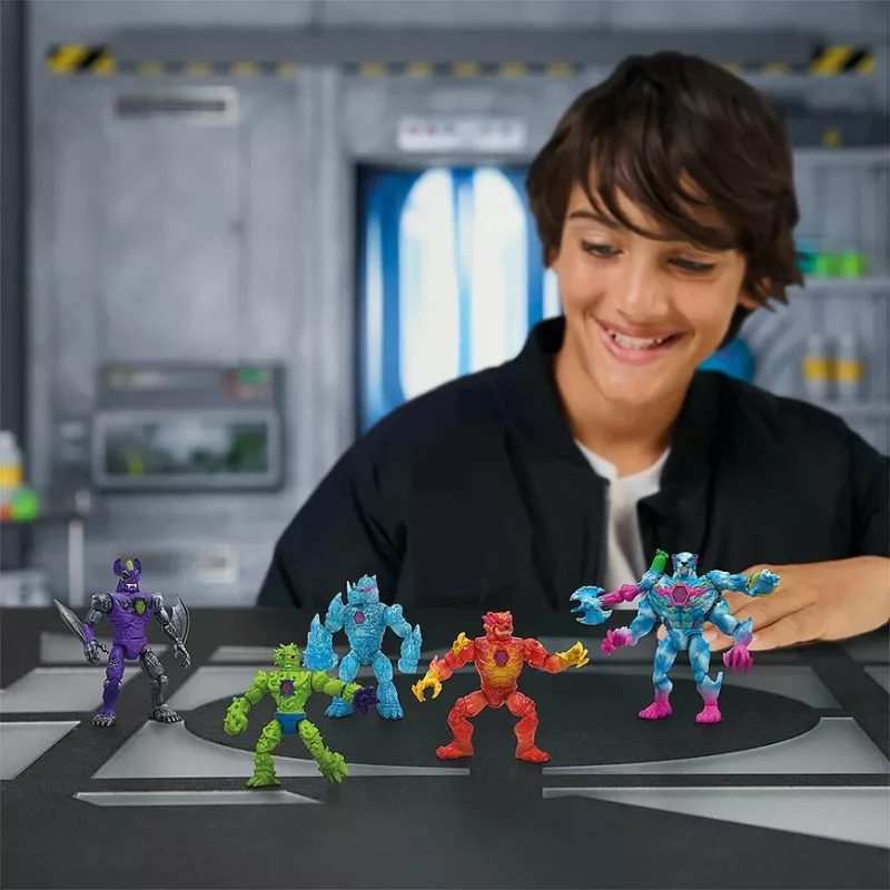 Figúrky Cobi Mr Beast Lab Hybrids Megapack sada so zberateľskými minifigúrkami MO-24910