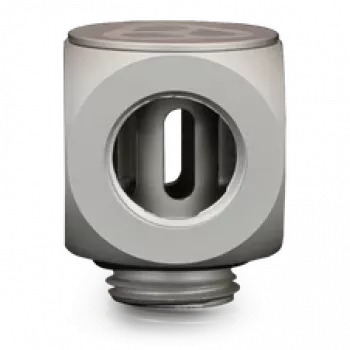 Thermal Grizzly DeltaMate Rotary T – konektor vodného chladenia, nikel matný, 1 ks (TG-DM-FIT-0204)
