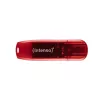 USB flash disk Intenso 128 GB USB Type-A 2.0 červený transparentný