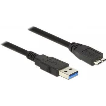 USB kábel DeLOCK 85075 USB 3.2 Gen 1 3 m USB A Micro-USB B čierny