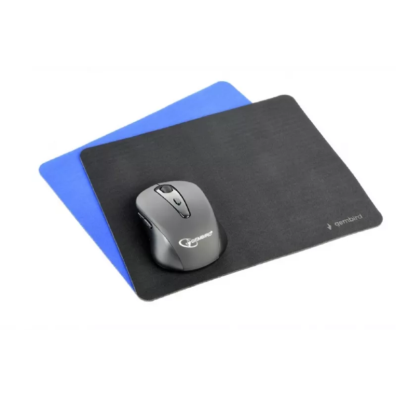 Gembird MP-S-BK podložka pod myš, látka/guma SBR, 220 x 180 mm, čierna